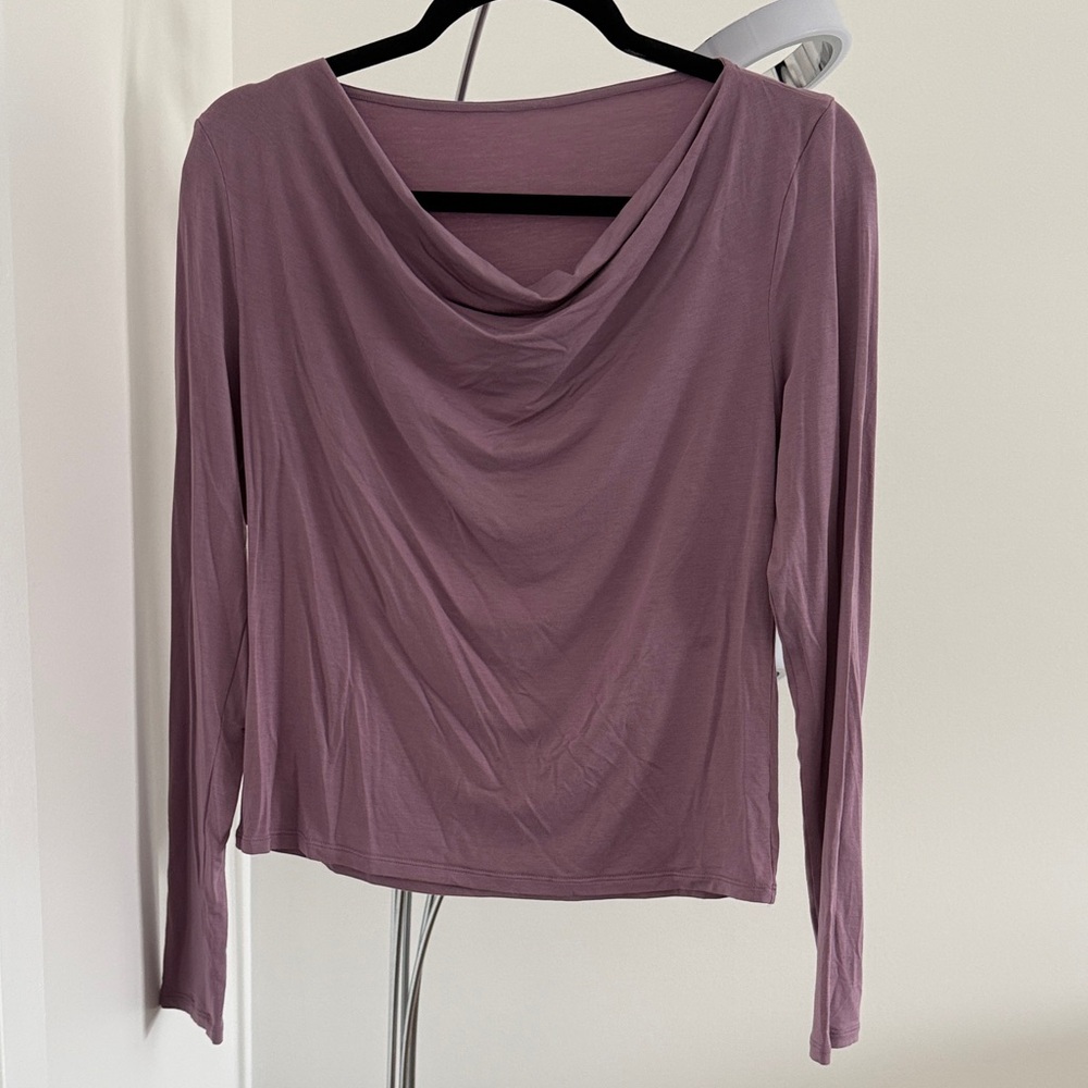 lululemon athletica Dusty Purple Long Sleeve Top